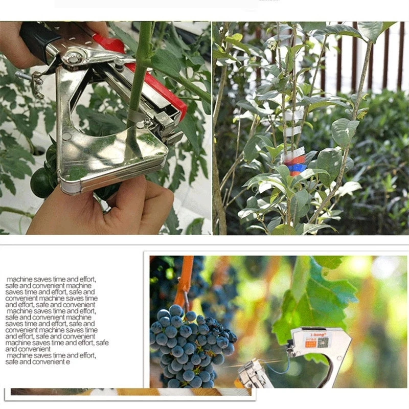 Onnfang машинка для подвязки растений новая ветвей ручка овощей фруктов цветов
