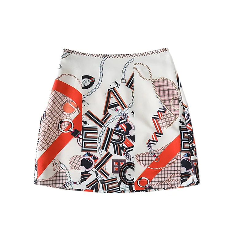 One's Metropolitan Art-Style Pop Printed High-waisted Elegant Half-length Short Skirt Entity
One's Metropolitan Art-Style Pop Printed High-waisted Elegant Half-length Short Skirt Entity