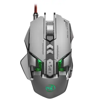 J800 USB Wired Gaming Computer Mouse Wired 6400 DPI 7 Buttons RGB Backlit mice Programmable ergonomic For PC Laptop Gamer
J800 USB Wired Gaming Computer Mouse Wired 6400 DPI 7 Buttons RGB Backlit mice Programmable ergonomic For PC Laptop Gamer