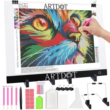 Super-thin 5d Diy Diamond Painting USB Led Light Box A4/A3 Led Drawing Tablet Digital Graphics Electronic Art Light Pad Board