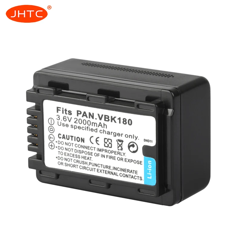 Камера Батарея VW VBK180 для цифрового фотоаппарата Panasonic HC V700MGK V10GK V100GK V100MGK V500GK V500MGK