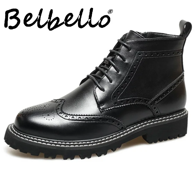 Winter high to help business Brock shoes men's Martin boots British style casual boots