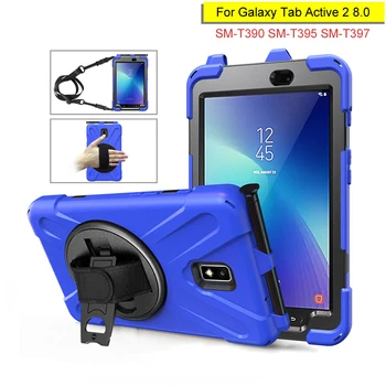 For Samsung Galaxy Tab Active 2 8.0 T390 T395 T397 Heavy Duty Armor Hand Shoulder Strap Case Kids Hybrid Shockproof Stand Cover 
For Samsung Galaxy Tab Active 2 8.0 T390 T395 T397 Heavy Duty Armor Hand Shoulder Strap Case Kids Hybrid Shockproof Stand Cover