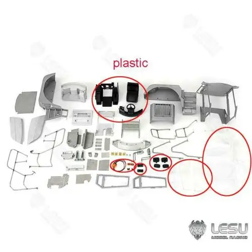 Metal Cabin Set Operating Room for LESU 1/15 L574Z Loader Model Upgraded Spare Parts Toys TH16709-SMT5
Metal Cabin Set Operating Room for LESU 1/15 L574Z Loader Model Upgraded Spare Parts Toys TH16709-SMT5