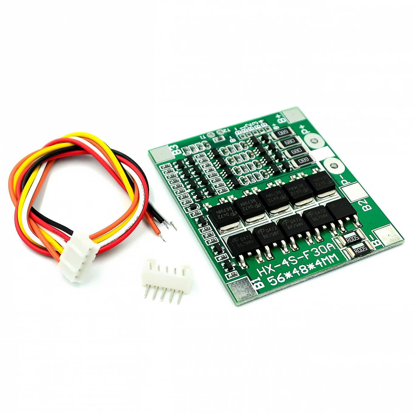 4S 30A 14.8V Li-ion Lithium 18650 Battery BMS Packs PCB Protection Board Balance Integrated Circuits 45x56mm Electronic Board
4S 30A 14.8V Li-ion Lithium 18650 Battery BMS Packs PCB Protection Board Balance Integrated Circuits 45x56mm Electronic Board