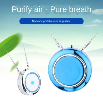 Portable Negative Ion Air Purifier with Home Small Oxygen Bar Air Purifier USB Necklace Air Purifiers AP02 Convenience 
Portable Negative Ion Air Purifier with Home Small Oxygen Bar Air Purifier USB Necklace Air Purifiers AP02 Convenience