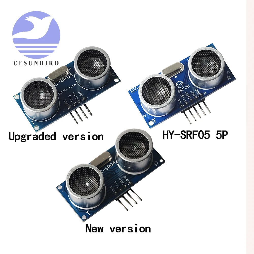 100pcs Ultrasonic Module HC-SR04 Distance Measuring Transducer Sensor Samples Best prices HCSR04 DC 3V~5.5V upgrades CS100A | Электронные