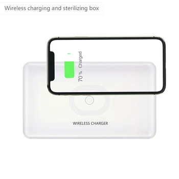Multi Function Mobile Phone Wireless Charger Charging Portable Charger Automatic Sterilization Disinfection Box UV Sterilizer
Multi Function Mobile Phone Wireless Charger Charging Portable Charger Automatic Sterilization Disinfection Box UV Sterilizer