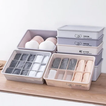 18L Plastic Underwear Storage Box with Cover Mesh Stackable Bra Socks Organizer with Mark Household Drawer Finishing Container
18L Plastic Underwear Storage Box with Cover Mesh Stackable Bra Socks Organizer with Mark Household Drawer Finishing Container