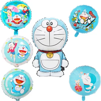 6pcs/Lot Mixed Doraemon Balloon Foil Material Round Irregular Style Helium BalloonsFor Kid Birthday Supply
6pcs/Lot Mixed Doraemon Balloon Foil Material Round Irregular Style Helium BalloonsFor Kid Birthday Supply