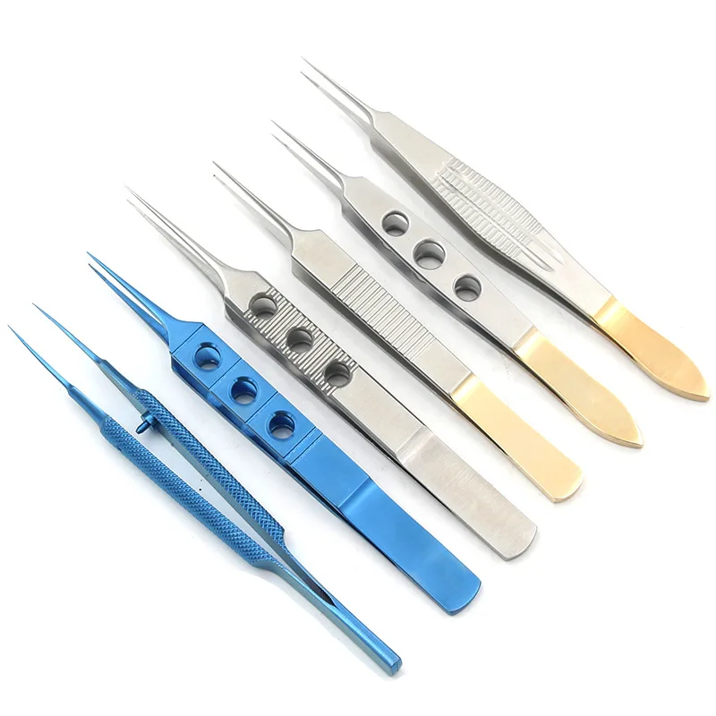 Ophthalmic micro instruments tweezers nano non-marking double eyelid embedding surgical tool take fat tweezers straight tooth
Ophthalmic micro instruments tweezers nano non-marking double eyelid embedding surgical tool take fat tweezers straight tooth