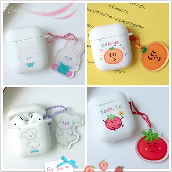 Silicone Cover With Keychain Rabbit Puppy For Apple Airpods Case Accessories Earphone Cases Silicone Protect Cover Box Anti-lost
Silicone Cover With Keychain Rabbit Puppy For Apple Airpods Case Accessories Earphone Cases Silicone Protect Cover Box Anti-lost