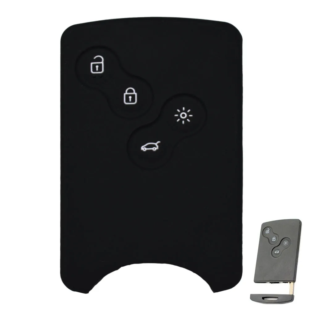 For Renault Laguna Megane Scenic Clio Koleos Logan Duster Symbol 4 Button Cartoon Remote Key Case Silicone Protective Shell
For Renault Laguna Megane Scenic Clio Koleos Logan Duster Symbol 4 Button Cartoon Remote Key Case Silicone Protective Shell