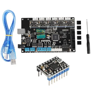 3D Printer Accessories Hardware Durable Replacement Motherboard 4Layers Mainboard Official Stable For TriGorilla Integrate
3D Printer Accessories Hardware Durable Replacement Motherboard 4Layers Mainboard Official Stable For TriGorilla Integrate
