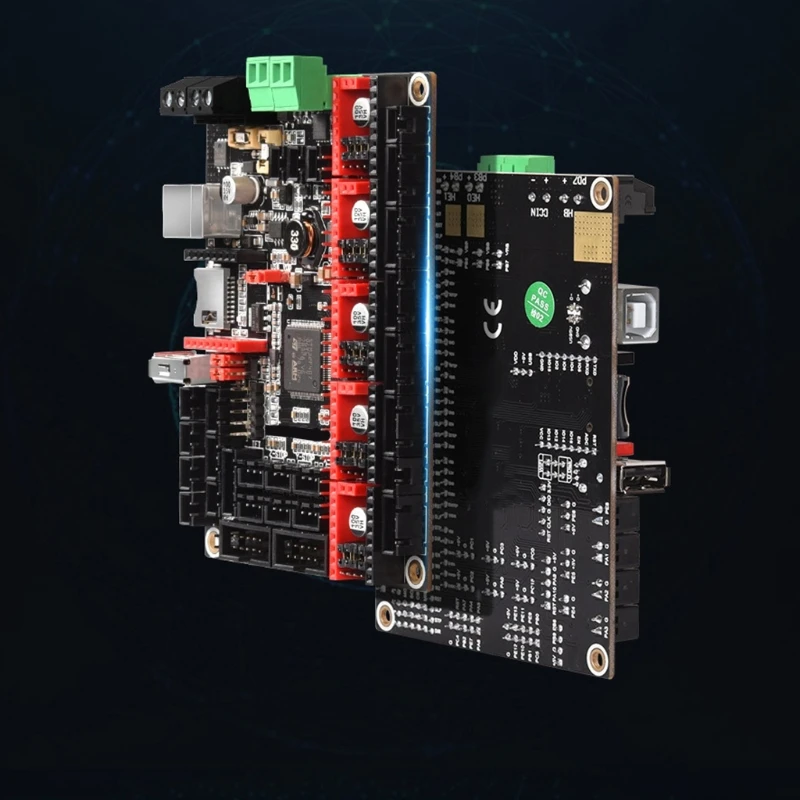 Обновленные части для 3D-принтера SKR V1.4 Turbo 32-битная Бесшумная плата управления