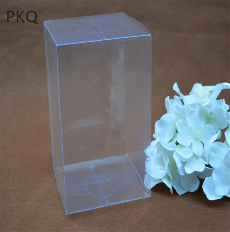 small long plastic box clear gift candy box transparent pvc