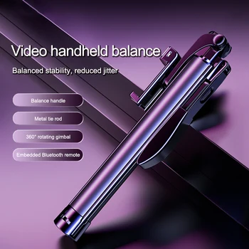 Wireless Bluetooth Selfie Stick Tripod Monopod With LED Selfie Light Handheld Stability Bluetooth Button Shutter For iOS/Android
Wireless Bluetooth Selfie Stick Tripod Monopod With LED Selfie Light Handheld Stability Bluetooth Button Shutter For iOS/Android