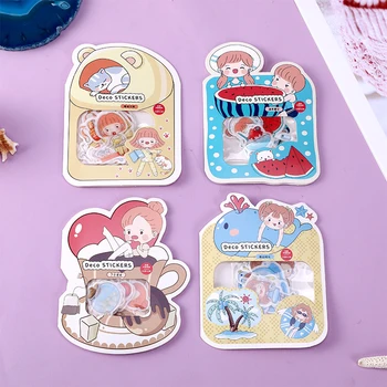 40pcs/bag cute girl's daily life sticker pack decoration DIY photo album diary scrapbook label sticker kawaii stationery
40pcs/bag cute girl's daily life sticker pack decoration DIY photo album diary scrapbook label sticker kawaii stationery