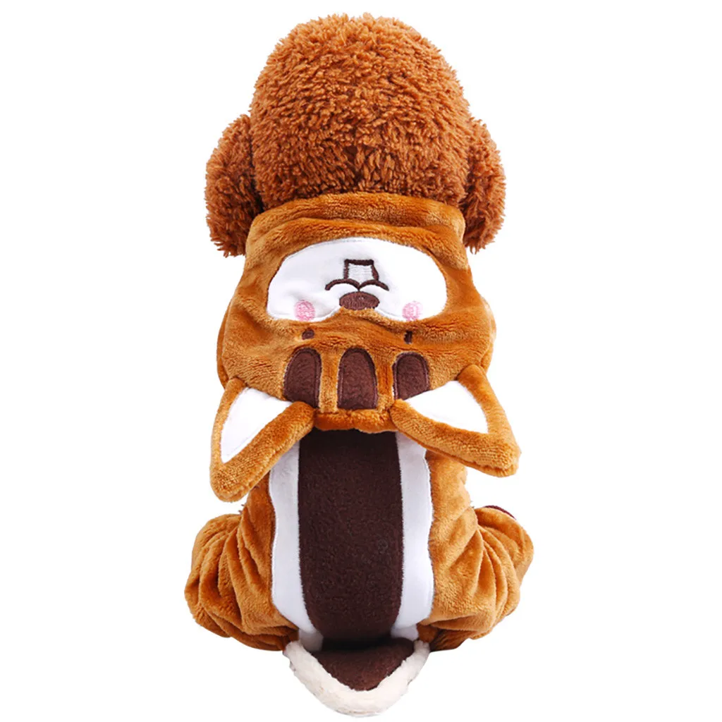 Winter Cartoon Dog Clothes Warm New Pet Keep Warm Squirrel Decoration Coat Autumn And Winter Cat Dog Clothing Pet Clothing Coat
Winter Cartoon Dog Clothes Warm New Pet Keep Warm Squirrel Decoration Coat Autumn And Winter Cat Dog Clothing Pet Clothing Coat