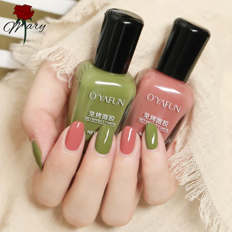 Rosemary 15ML New Nail Protection Lasting Unpeelable Quick-drying Translucent Jelly Nail Polish Environmental Candy Nude Color
Rosemary 15ML New Nail Protection Lasting Unpeelable Quick-drying Translucent Jelly Nail Polish Environmental Candy Nude Color