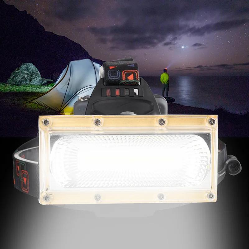 LED Powerful Headlamp Rechargeable 8000 Lumen Headlamp Waterproof COB Led Super Bright Head Torch Light 18650 Battery Headlight
LED Powerful Headlamp Rechargeable 8000 Lumen Headlamp Waterproof COB Led Super Bright Head Torch Light 18650 Battery Headlight