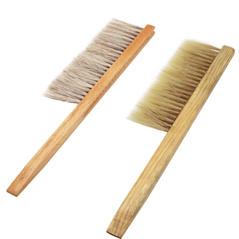 Description Picture 5 of itemBeekeeping Hive Cleaning Brush Wooden Bee Sweep Beekeeper Tools Single Row Bristles Horsetail Hair Beekeeping Equipment