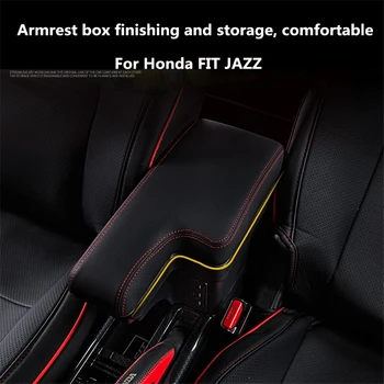 Car Central Container Armrest Box PU Leather Center Storage Case for honda FIT Jazz 2014-19
Car Central Container Armrest Box PU Leather Center Storage Case for honda FIT Jazz 2014-19