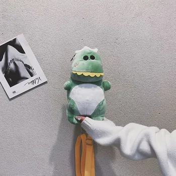 Soild Color Cartoon Little Dinosaur Plush Doll Bags For Women 2020 Crossbody Lady Travel Purses and Handbags Shoulder Bags
Soild Color Cartoon Little Dinosaur Plush Doll Bags For Women 2020 Crossbody Lady Travel Purses and Handbags Shoulder Bags