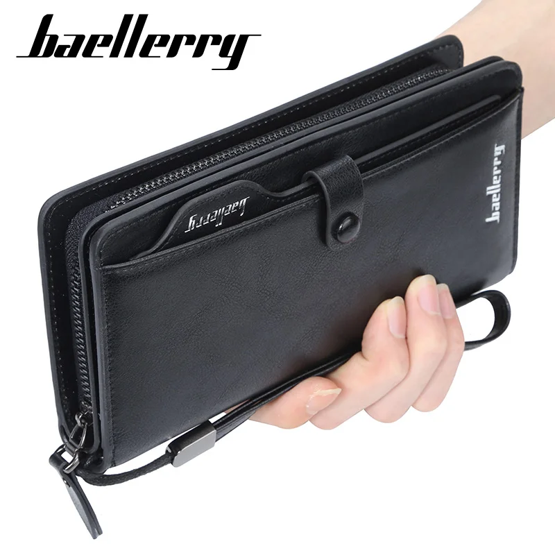 Brand High Quality Men Wallets Pu Leather Male Long Clutch Purse Coin Pocket Zipper Wallet Men Purses Card Holder New
Brand High Quality Men Wallets Pu Leather Male Long Clutch Purse Coin Pocket Zipper Wallet Men Purses Card Holder New