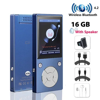 2020 Bluetooth4.2 MP3 Player hifi Speaker metal music player with 2.4Inch Screen,fm radio eBook hifi walkman support usbmini SD
2020 Bluetooth4.2 MP3 Player hifi Speaker metal music player with 2.4Inch Screen,fm radio eBook hifi walkman support usbmini SD