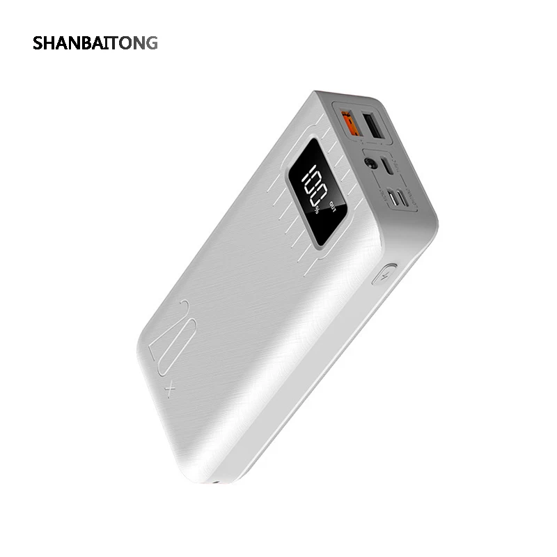 Hi Tech Hero Power Bank 20000 mAh Fast Charge LED Digital Display Three Input Port Portable Charging Powerbank External Battery
Hi Tech Hero Power Bank 20000 mAh Fast Charge LED Digital Display Three Input Port Portable Charging Powerbank External Battery