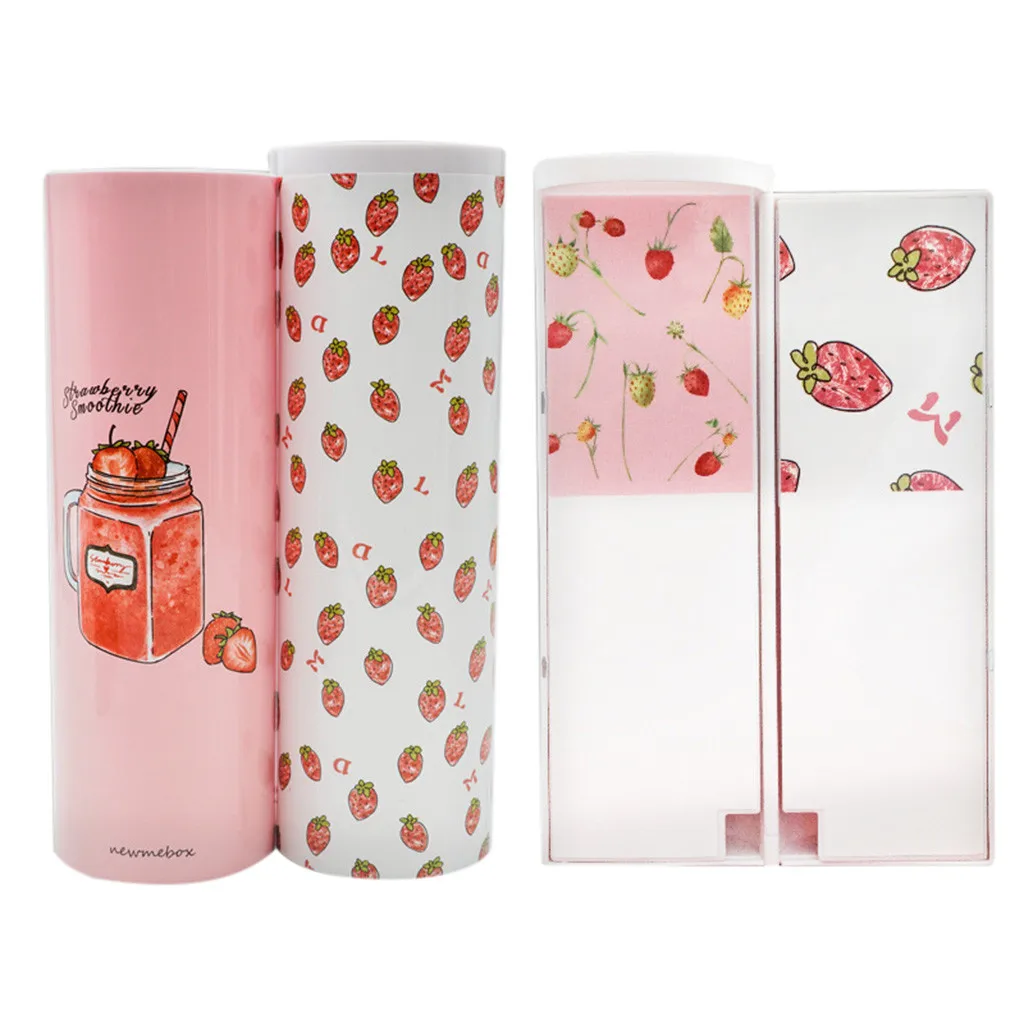 Three-open Cylindrical ABS Pen Boxes Kids Children Girl School Desktop Pencil Stationery Storage Case Makeup Brush Organizer
Three-open Cylindrical ABS Pen Boxes Kids Children Girl School Desktop Pencil Stationery Storage Case Makeup Brush Organizer