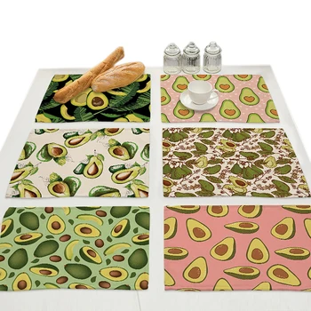 Avocado Fruit Print Drink Coasters Placemat Bowl Dining Table Mat Tea Party Decorations Nordic Accessories Kitchen Home Decor
Avocado Fruit Print Drink Coasters Placemat Bowl Dining Table Mat Tea Party Decorations Nordic Accessories Kitchen Home Decor