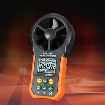 HYELEC MS6252A Digital Air Speed Anemometer / Air Volume / Air Flow Test Meter 
HYELEC MS6252A Digital Air Speed Anemometer / Air Volume / Air Flow Test Meter