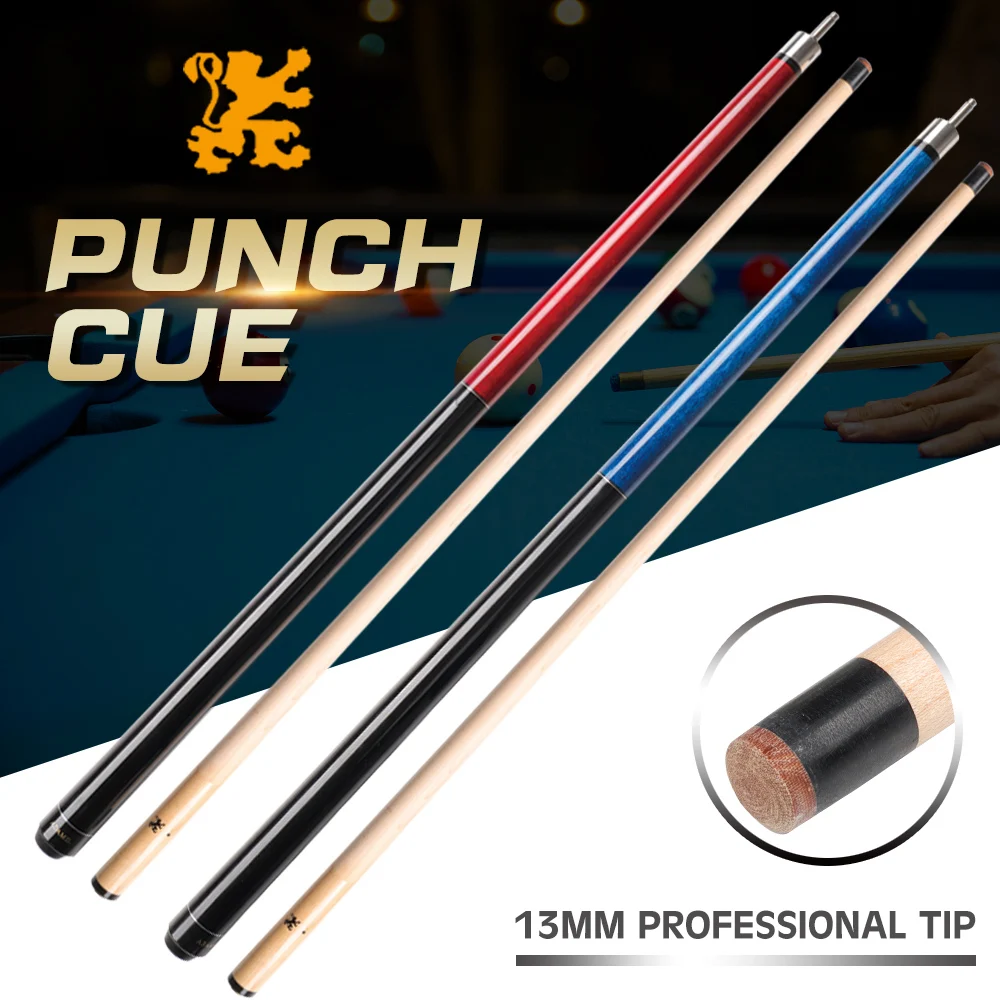 ADAMII Billiard Punch Cue 13mm Tip Maple Shaft Uni-Lock Quick Joint Smooth Wrap Professional Break Cue Strong Powerful Kit Stick
ADAMII Billiard Punch Cue 13mm Tip Maple Shaft Uni-Lock Quick Joint Smooth Wrap Professional Break Cue Strong Powerful Kit Stick