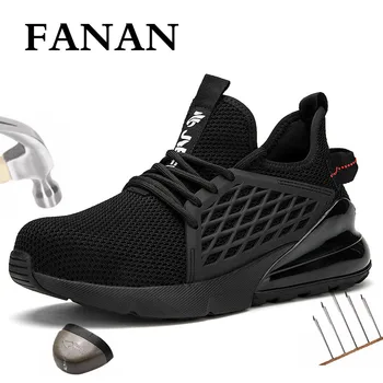 FANAN 2020 Fashion Work Safety Shoes Puncture-Proof Construction Safety Big Size All Season Casual Mesh Sneakers Dropshipping
FANAN 2020 Fashion Work Safety Shoes Puncture-Proof Construction Safety Big Size All Season Casual Mesh Sneakers Dropshipping