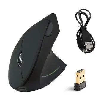 

USB Rechargeable Wireless Mouse 2.4GHz Vertical Gaming Mouse 800 1600 2400 DPI Ergonomic Computer Mice For PC Laptop Office