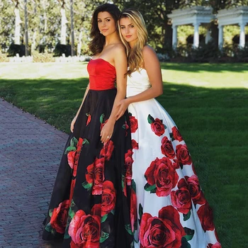 Eightree New Strapless Evening Dresses Floral Floor Length Prom Dress with Pockets Formal Evening Party Gowns Robe De Soiree
Eightree New Strapless Evening Dresses Floral Floor Length Prom Dress with Pockets Formal Evening Party Gowns Robe De Soiree