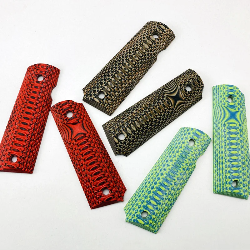 2Pieces Tactics 1911 Grips Blue G10 Handle Grips Patch Custom Grips CNC Handle Grips Accessories
2Pieces Tactics 1911 Grips Blue G10 Handle Grips Patch Custom Grips CNC Handle Grips Accessories