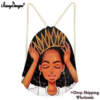 Women Cute Drawstring Africa Beauty Princess Girls print Bag Fresh Travel Makeup Bag Female Cosmetic Bags Case Pouch Shoes Bag
Women Cute Drawstring Africa Beauty Princess Girls print Bag Fresh Travel Makeup Bag Female Cosmetic Bags Case Pouch Shoes Bag