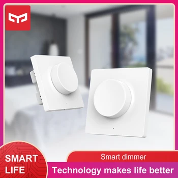 Yeelight Wireless Smart Dimmer Wall Light Switch Remote Control Work With APP Ceiling Light 2020 Newest Wall Switch
Yeelight Wireless Smart Dimmer Wall Light Switch Remote Control Work With APP Ceiling Light 2020 Newest Wall Switch