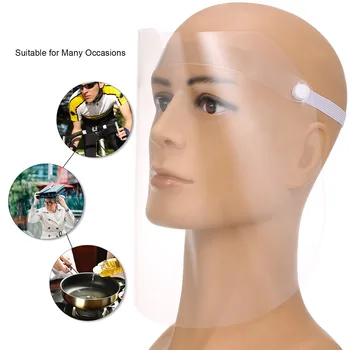 1PC Full Face Masks Anti-droplets Anti-fog Dust-proof Face Shield Protective Cover Transparent Face Eyes Protector Safety Mask
1PC Full Face Masks Anti-droplets Anti-fog Dust-proof Face Shield Protective Cover Transparent Face Eyes Protector Safety Mask