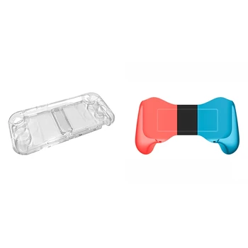 Transparent PC Skin for Nintendo Switch Lite Bracket Function & Extend Protective Cover Bracket Handle Grip Base Stand
Transparent PC Skin for Nintendo Switch Lite Bracket Function & Extend Protective Cover Bracket Handle Grip Base Stand