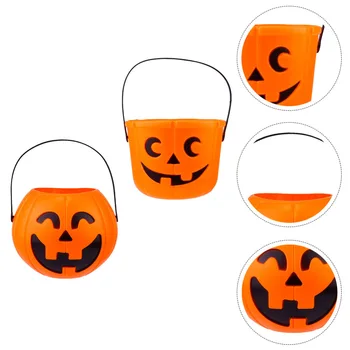 4 pcs Portable Pumpkin Funny Halloween Candy Bucket Party Favors Storage Container for Children
4 pcs Portable Pumpkin Funny Halloween Candy Bucket Party Favors Storage Container for Children