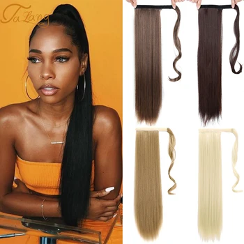 TALANG Long Straight hair Clip In Hair Tail False Hair Ponytail Hairpiece With Hairpins Synthetic Hair Pony Tail Hair Extension
TALANG Long Straight hair Clip In Hair Tail False Hair Ponytail Hairpiece With Hairpins Synthetic Hair Pony Tail Hair Extension