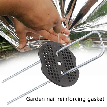 50Pcs Durable Reinforced U Shape Pegs Draining Accessories Yard Multipurpose Garden Gasket Resuable Bottom Secure Fixing
50Pcs Durable Reinforced U Shape Pegs Draining Accessories Yard Multipurpose Garden Gasket Resuable Bottom Secure Fixing