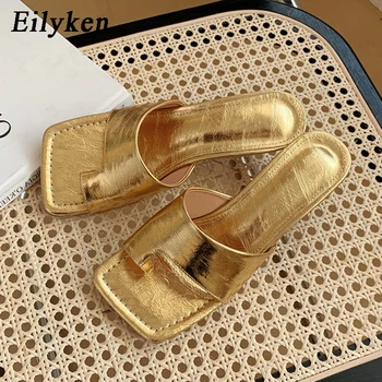 Eilyken New Summer Slippers Med Heel 4cm Women Sandal Design Outdoor Vacation Slides Flip Flops Shoes Mujer
Eilyken New Summer Slippers Med Heel 4cm Women Sandal Design Outdoor Vacation Slides Flip Flops Shoes Mujer