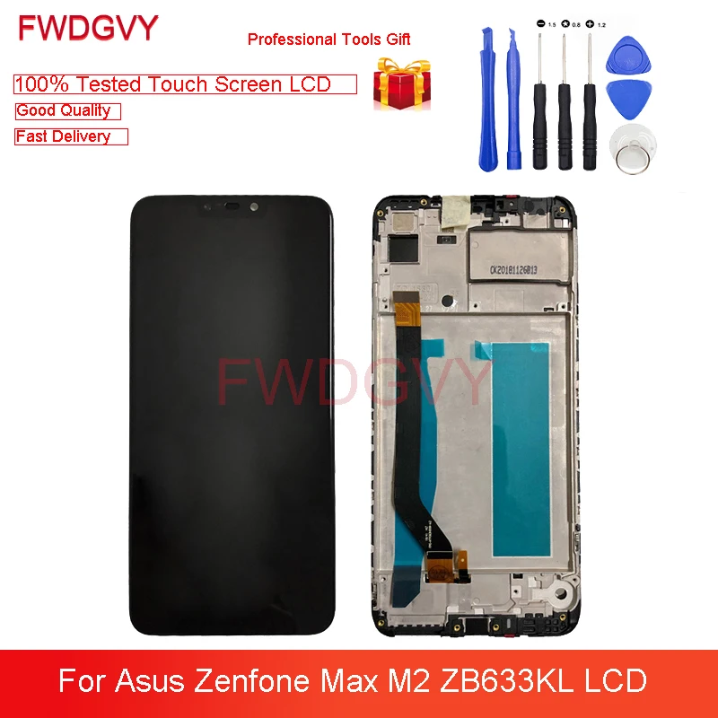 6.26" For Asus Zenfone Max M2 LCD Display 10-Touch Screen Digitizer Assembly For Zenfone Max M2 ZB633KL ZB632KL
6.26" For Asus Zenfone Max M2 LCD Display 10-Touch Screen Digitizer Assembly For Zenfone Max M2 ZB633KL ZB632KL