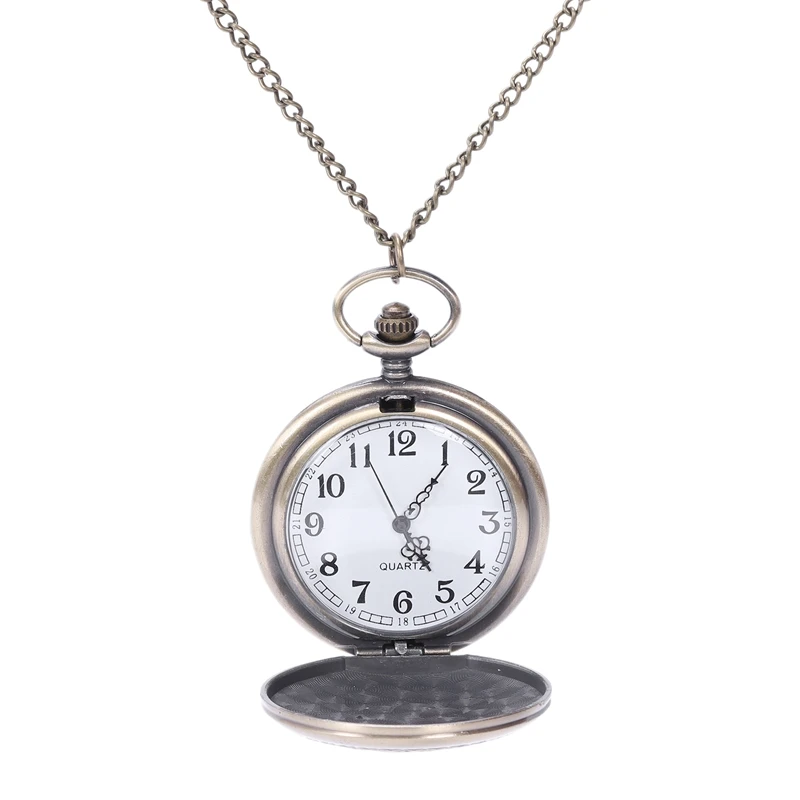 Large quartz pocket watch Retro classic design surrounding pattern hollow eight petal pocket watch
Large quartz pocket watch Retro classic design surrounding pattern hollow eight petal pocket watch
