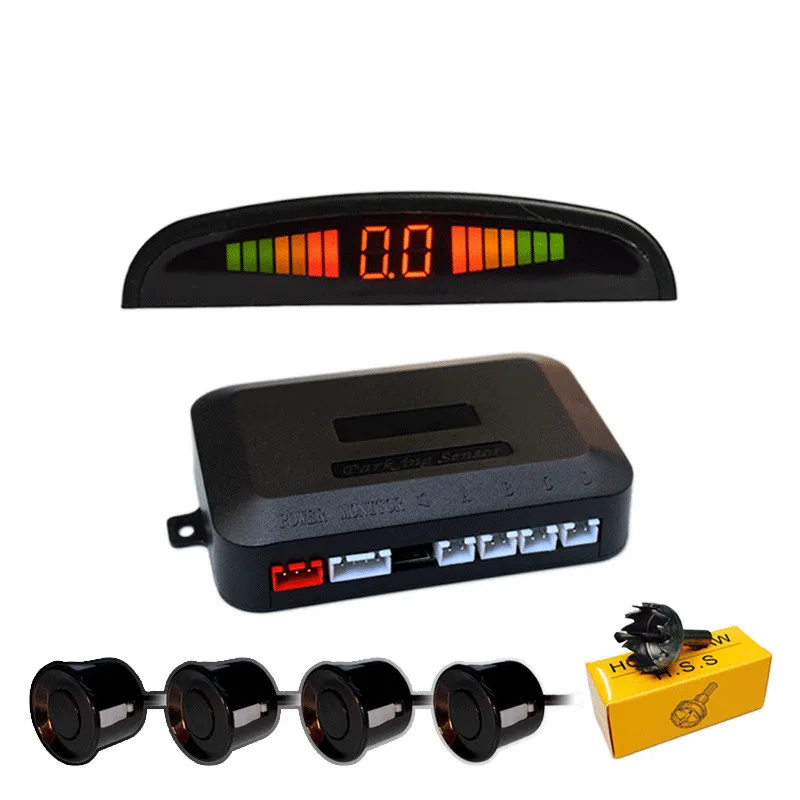Car Parking Sensor Kit Reverse Backup Radar Monitor System Auto Parking Radar Backlight LED Display 22mm Backup Monitor System
Car Parking Sensor Kit Reverse Backup Radar Monitor System Auto Parking Radar Backlight LED Display 22mm Backup Monitor System